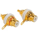 Dayton Audio/parts Express Rca-chrb Chassis Mount Rca Jack Pair. Fixed Price $7.95.