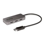 Startech Mst14dp123hd 3-port Displayport 4k Mst Hub 3 Monitors Adapter Gray. Fixed Price $61.29.
