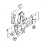 Whirlpool W11545795 Rack Adj Assembly Euro No Bb I. Fixed Price $55.46.