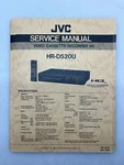 Jvc Hr-d520u Original Service Manual Free Shipping. Fixed Price $14.00.