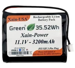 Xain-power 3200mah 11.1v 3s1p Li-ion Battery Jst-xh For Imw888s & Pool Vacuum. Fixed Price $34.99.