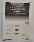 Jvc Instructions Manual Compact Disc Automatic Changer Xl-m505tn/405tn/xl-m77bk. Fixed Price $18.00.
