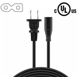 5ft Ul 2-prong Ac Power Cord Cable Lead For Sony Mhc2750 Mhc300 Mhcc70 Mhc3600. Fixed Price $9.88.
