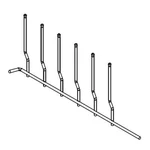 Lg Mgr62482104 Rack. Fixed Price $36.21.