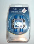 Video Splitter High Quality Three Way New Belkin Pure Av Component Tv Cable. Fixed Price $12.40.