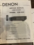 Denon Dcm-555ii Dcm555ii Ii Service Manual **original**. Fixed Price $12.29.