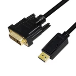 Logilink Cv0131 - Displayport (v1.2) To Dvi-d (24+1) Connection Cable For Full H. Fixed Price $36.39.