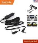 Extra Long 12ft Dual Connector Car Charger - Safe Power For Philips Dvd Players. Fixed Price $24.99.
