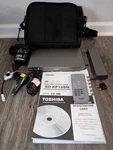 Toshiba Sd-kp19sn Portable Dvd Player Parts W/ Case/ac Adapter/battery Sd-pbp18. Fixed Price $35.20.