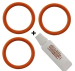 3x Seal O-ring For Saeco Philips Gaggia Piston Of The Brewing Group + 7gr. Grease. Fixed Price $8.11.