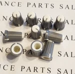 Set Of 10 Yamaha Mixer Control Knobs White From Model Mg24/14fx Sound Console. Fixed Price $10.99.