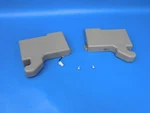 Lg Refrigerator Lfxc24726s Hinge Covers Mck68187602 Mck68412401. Fixed Price $15.99.