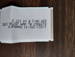 Sony Xr 75x90k, Xr-65x90k, Xr-75x90ck Ribbon. T-con To Panel 1-011-291-11. Fixed Price $17.00.