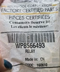 New Sealed Oem Kenmore 160610 Whirlpool Wp8566493 Dryer Motor Relay. Fixed Price $19.99.