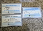 Huge Lot Of Vcr Belt Kit - Flat, Square And Idler Tire Sets Open Box (blt/t). Fixed Price $75.00.