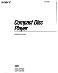 Sony Cdp-c77es Cd Player Owners Manual. Fixed Price $22.24.