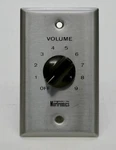 Classic Mortronics Mono Stereo Quad Lline Volume Control (816122-2) Ss Plate. Fixed Price $28.50.