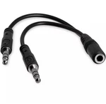 Headset Splitter Adapter Startech.com 3.5mm 4 Position To 2x 3. Fixed Price $10.97.