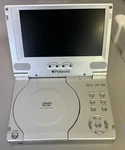 Polaroid Pdv-0700 Portable 7" Dvd Player W/ Accessories - Tested. Fixed Price $43.13.