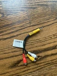 Original Samsung Bn3901154h/ Bn39-01154h Gender Cable Rca 3-pin Av. Fixed Price $9.95.