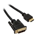 Inline Hdmi-dvi Cable Black/gold Hdmi Male To Dvi 18+1 1.5m 17664p. Fixed Price $17.48.