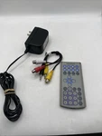 Audiovox D1708 Dvd Player 7" W/power Cord, Remote & Male/female Rca Cable Only. Fixed Price $16.25.