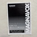 Mint Super Clean Magnavox Cdc 725 5-disc Carousel Cd Changer Plus Rca Plugs Look. Fixed Price $12.00.