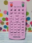 Memorex Dvd Oem Pink Remote Control For Mvd2040 Mvd2042 Mvd2048 Mvd2049. Fixed Price $15.00.