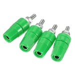 Banana Amplifier Terminal Plug Jack Speaker Green 4pcs. Fixed Price $9.99.