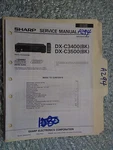 Sharp Dx-c3400 Dx-c3500 Service Manual Original Repair Book Stereo Cd Player. Fixed Price $19.98.