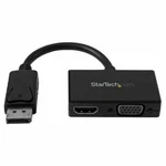 Startech.com Dp2hdvga Travel A/v Adapter: 2 In 1 Digital Displayport. Fixed Price $64.81.