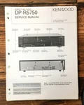 Kenwood Dp-r5750 Cd Player Service Manual *original*. Fixed Price $14.97.