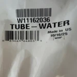 Whirlpool W11162036 Tube - Water Factory Certified Part. Fixed Price $38.48.