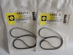 New 2 Prb Frx19.6 Flat Belts For Vcr, Cassette, Cd / Dvd Drives. Fixed Price $16.98.