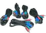 3wire-rca Hdtv Component Audio/video Cable 6' Rgb/red-green-blue For Blu-ray Dvd. Fixed Price $12.95.