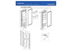 Samsung Da97-07668d Gasket Assembly 1/2" Rubber Refrigerator Part. Fixed Price $103.06.