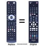 New Rc-1161 Replace Remote Control For Denon Dbt-1712ud. Dbt-1713ud, Dbt-3313ud. Fixed Price $22.00.