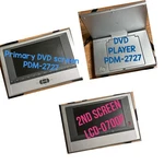 Polaroid Dual 7" Screen Dvd Pdm-2727 Car Player 2-piece Bundle For Parts Repair. Fixed Price $25.00.