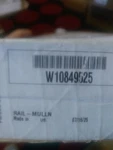Whirlpool - W10849525 (oem) Factory Part With Free Shipping. Fixed Price $65.00.