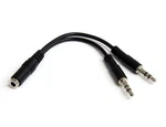 Startech Muyhsfmm 3.5mm Headset Splitter Adapter Black. Fixed Price $28.02.
