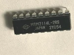 Oki Ic- Msm2114l-2rs - Dip-18.. Fixed Price $9.95.