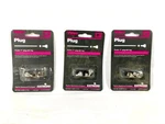 Lot Of 3 Vintage Pacific Electricord 75-ohm F Plugs C-5307-2 Original Packaging. Fixed Price $9.23.