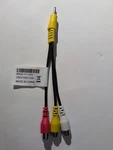 Samsung Oem Bn3901154h/ Bn39-01154h Gender Cable Rca 3-pin Av Adaptor. Fixed Price $10.00.