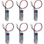 6 Pack 3.6v Er17500v Toshiba Plc Battery With Plug For Yaskawa Hw1483880-a. Fixed Price $138.90.