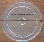 14" Whirlpool W10818723 Mw Oven Combo Glass Turntable Tray Part 10" Roller. Fixed Price $79.99.