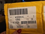 W10861714 Genuine Oem Whirlpool Washer Door Left Lid Hinge -------------(b63). Fixed Price $45.00.