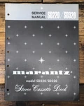 Marantz Sd220 Sd320 Cassette Service Manual *original*. Fixed Price $24.97.