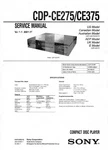Sony Cdp-ce 275 Cdp-cx375 Service & Operating Manuals ( On Cd). Fixed Price $11.79.