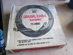 Archer 15-1526 Coaxial Cable Assembly 75 Ohms 50' 50 Foot 15 Meter #h22ey. Fixed Price $24.95.