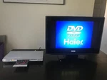 Haier Model Dvd 101b, Player With Power Cord, Tested, Works. Fixed Price $18.99.